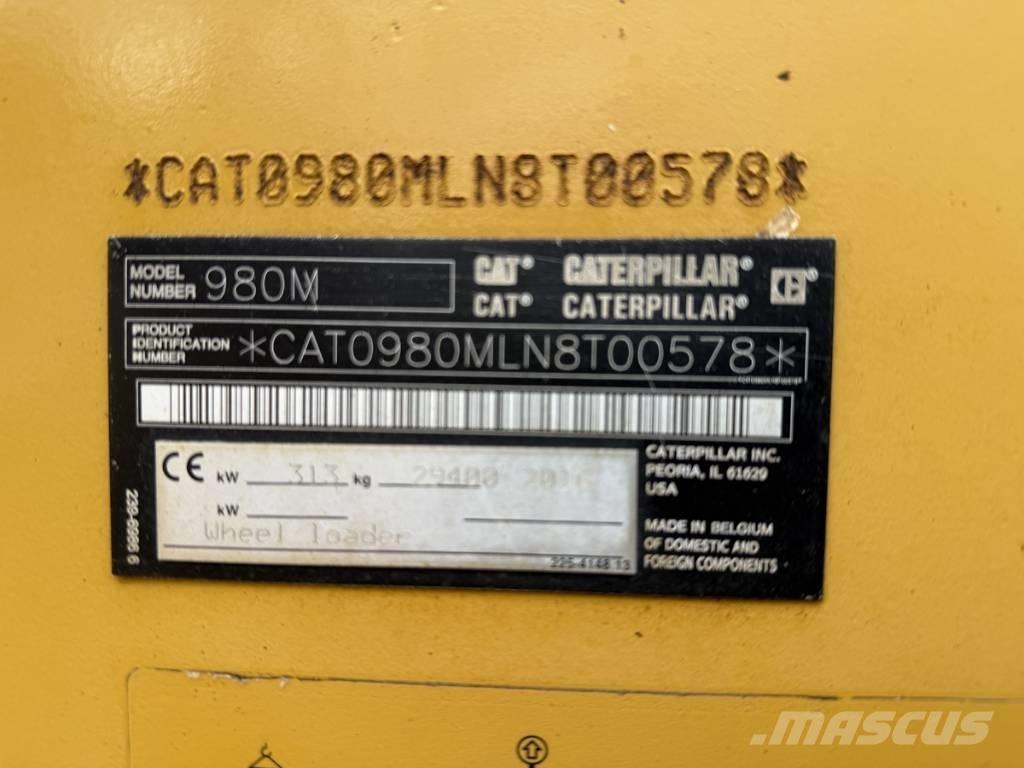 CAT 980M shovel + Bak Φορτωτές με λάστιχα (Τροχοφόροι)