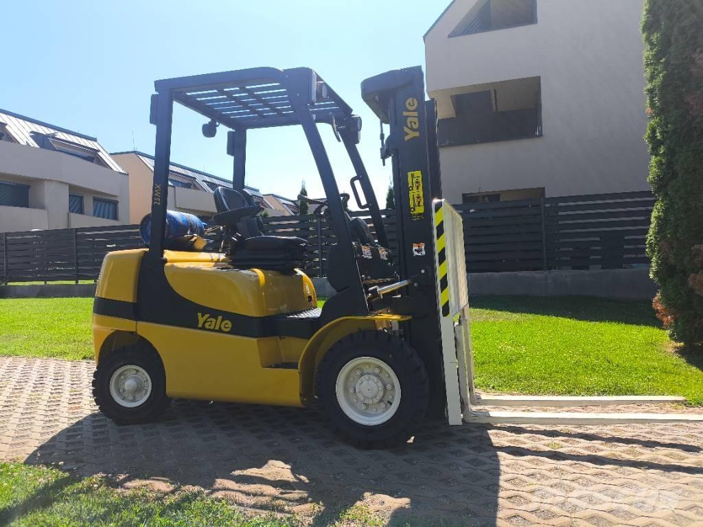 Yale GLP 25 Περονοφόρα ανυψωτικά κλαρκ με φυσικό αέριο LPG