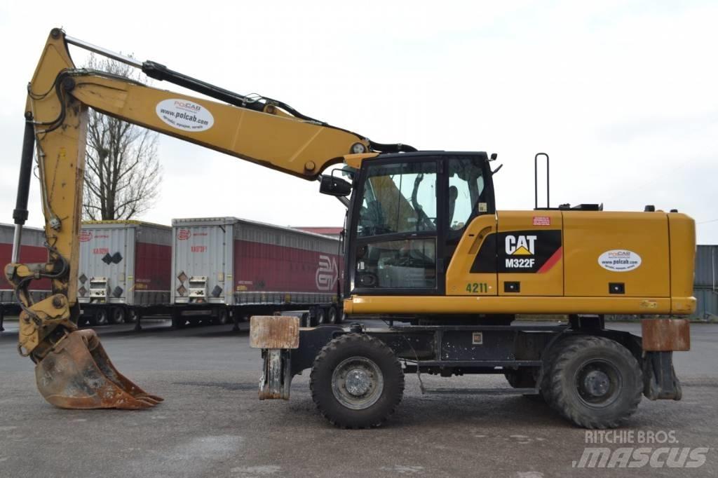 CAT M 322F Εκσκαφείς με τροχούς - λάστιχα
