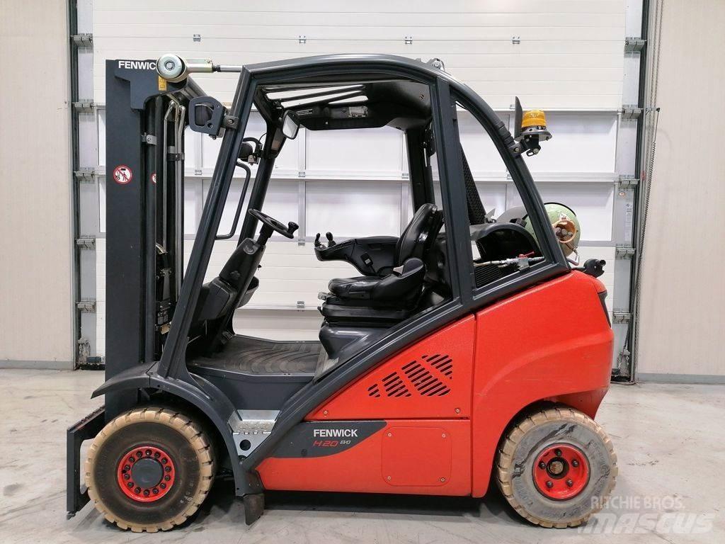 Linde H20T-02/600 Περονοφόρα ανυψωτικά κλαρκ με φυσικό αέριο LPG