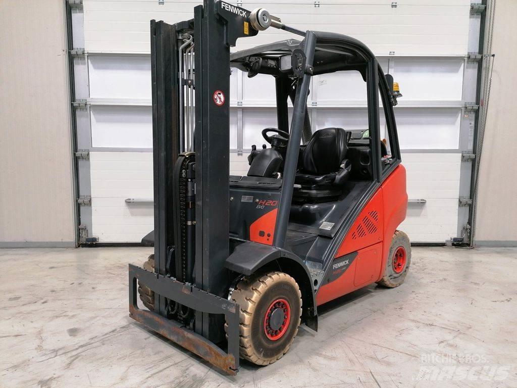 Linde H20T-02/600 Περονοφόρα ανυψωτικά κλαρκ με φυσικό αέριο LPG