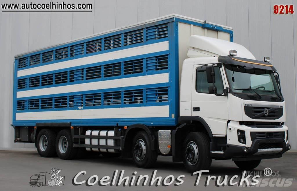 Volvo FMX 420 Φορτηγά μεταφοράς ζώων