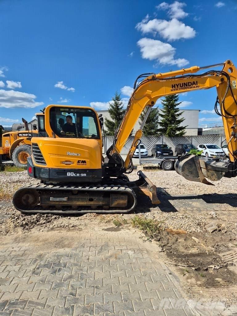 Hyundai R 80 CR-9A Μίνι εκσκαφείς 7t - 12t