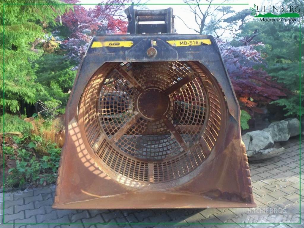 MB Crusher MB-S18 Κάδοι κοσκινίσματος
