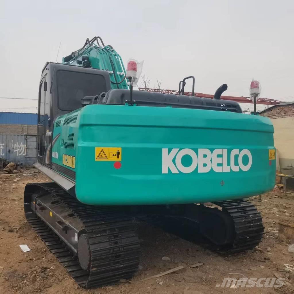 Kobelco SK 200D Εκσκαφείς με ερπύστριες