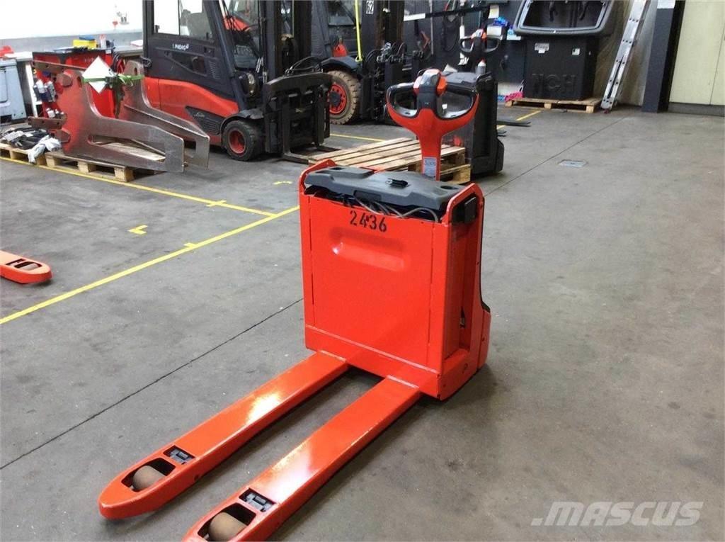 Linde T20 Παλετοφόρα πεζού χειριστή με ιστό