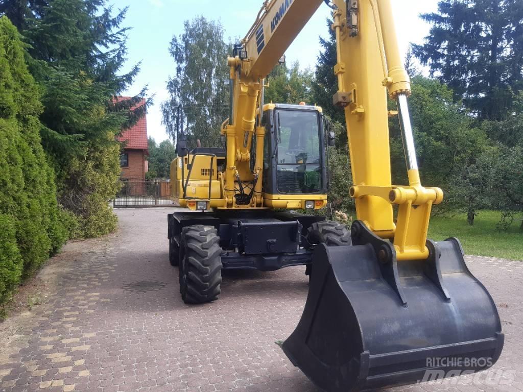 Komatsu PW 130-7 Εκσκαφείς με τροχούς - λάστιχα