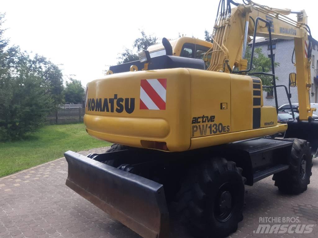 Komatsu PW 130-7 Εκσκαφείς με τροχούς - λάστιχα
