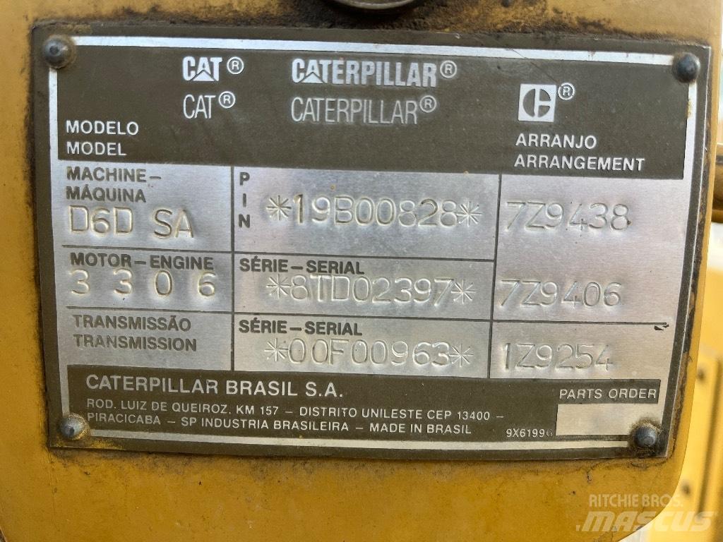 CAT D 6 Τρακτέρ