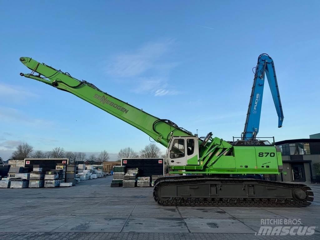 Sennebogen 870R Βιομηχανικά μηχανήματα διαχείρισης αποβλήτων