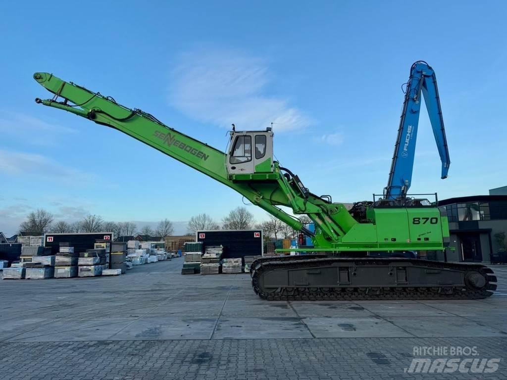 Sennebogen 870R Βιομηχανικά μηχανήματα διαχείρισης αποβλήτων
