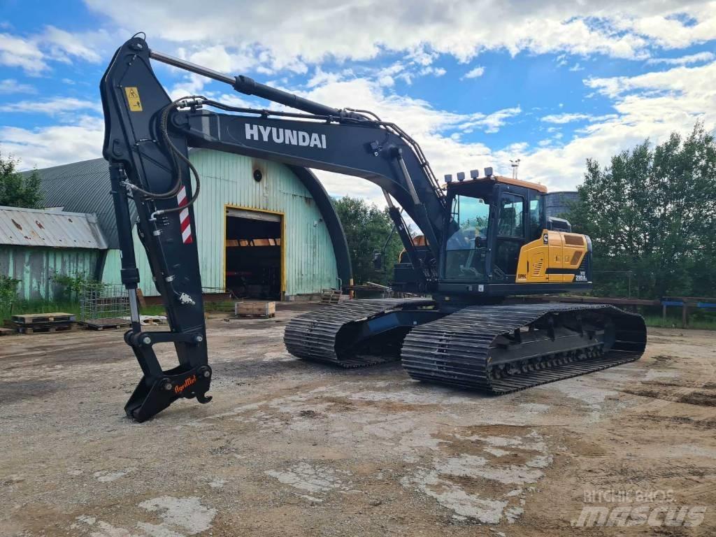 Hyundai HX210AL Εκσκαφείς με ερπύστριες