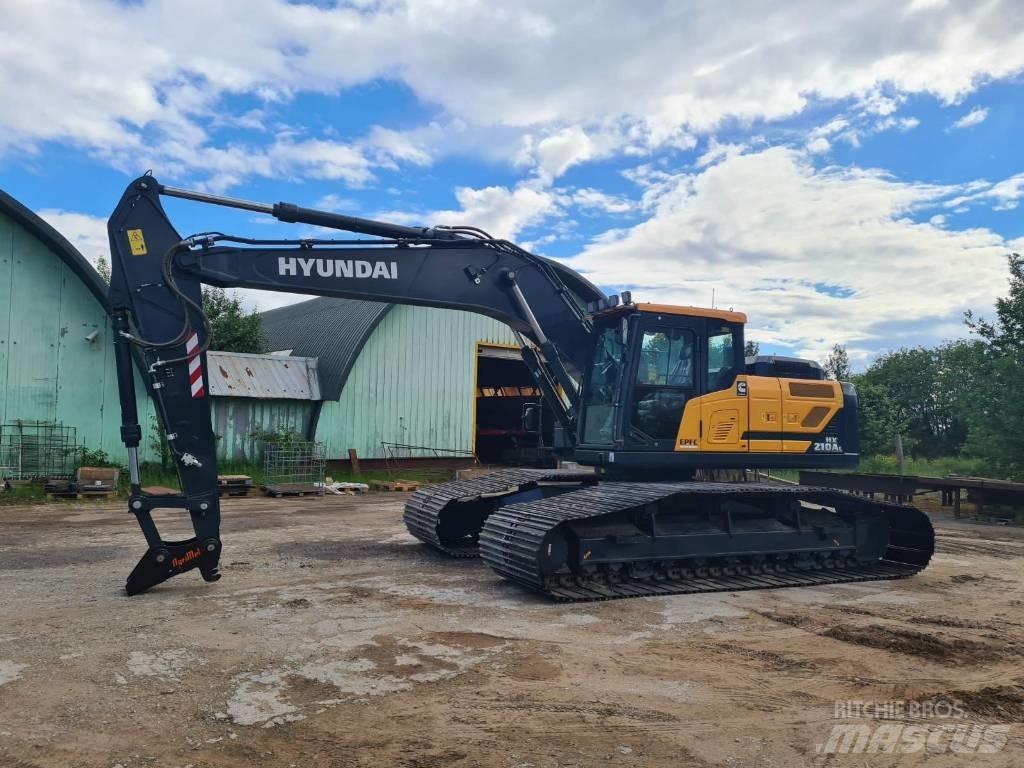 Hyundai HX210AL Εκσκαφείς με ερπύστριες