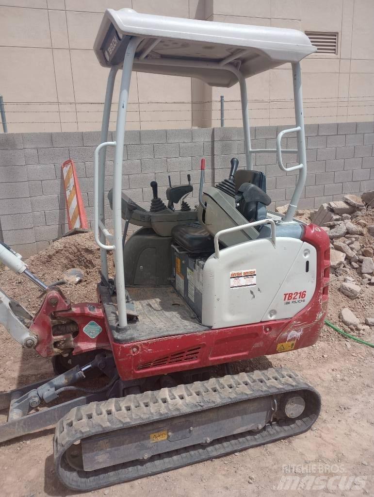 Takeuchi TB216RA Εξαρτήματα και ανταλλακτικά εξοπλισμού γεωτρήσεων