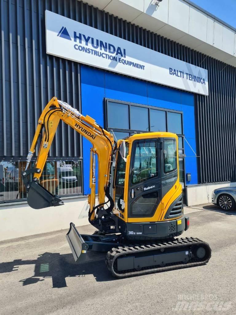 Hyundai R30Z-9AK Εκσκαφάκι (διαβολάκι) < 7t