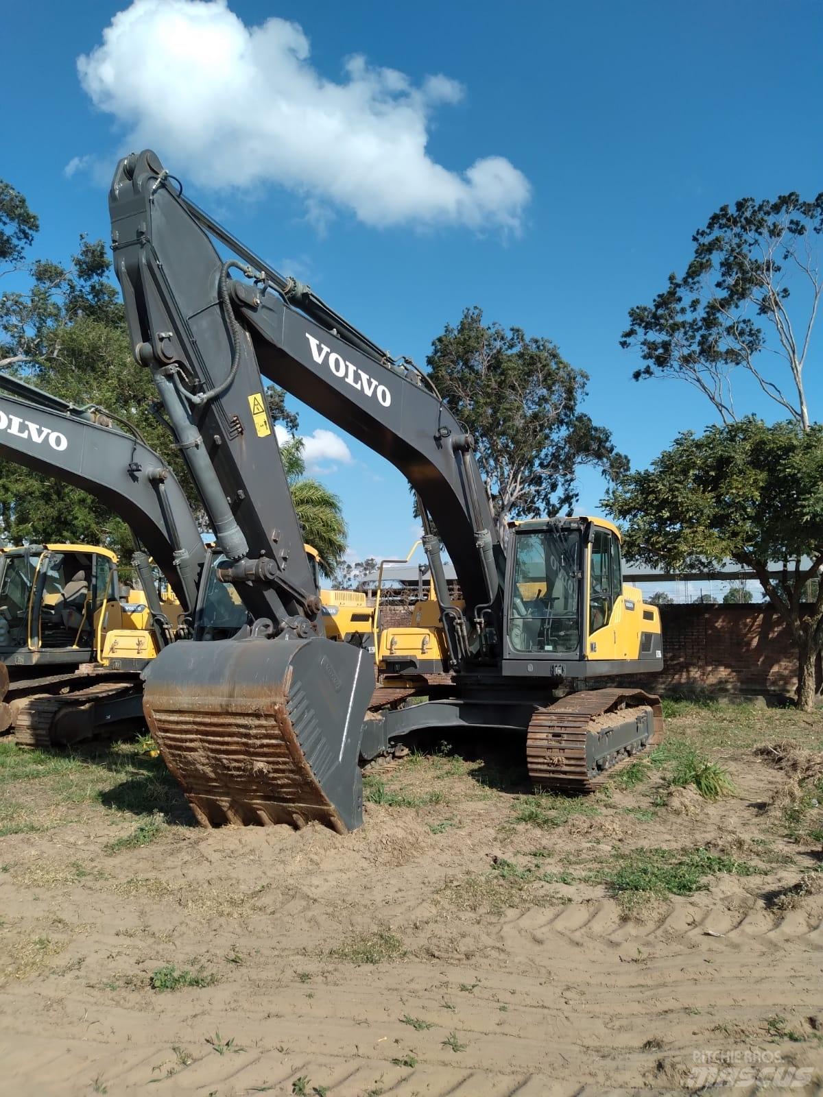 Volvo EC250DL Εκσκαφείς με ερπύστριες