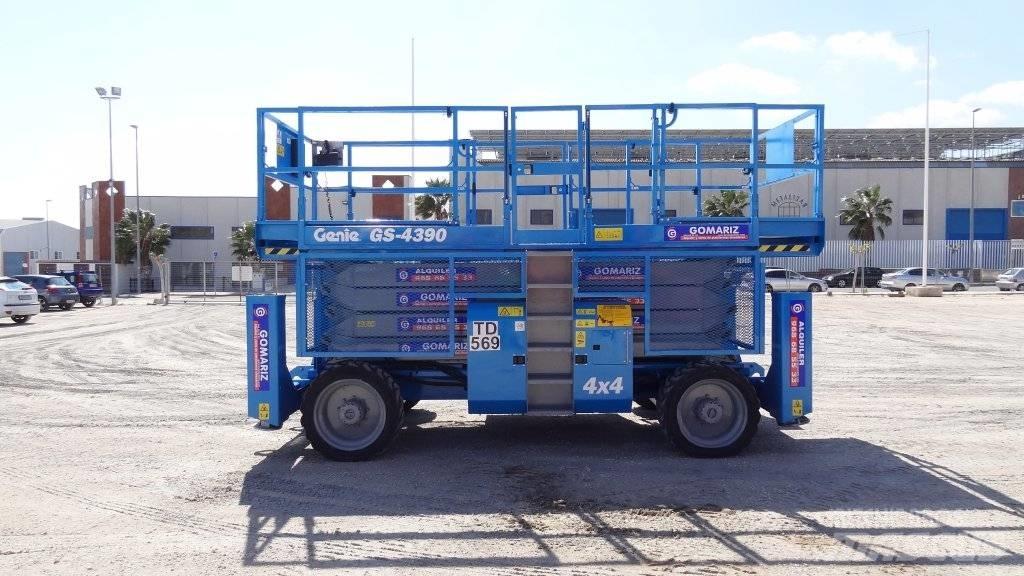 Genie GS 4390 RT Ανυψωτήρες ψαλιδωτής άρθρωσης