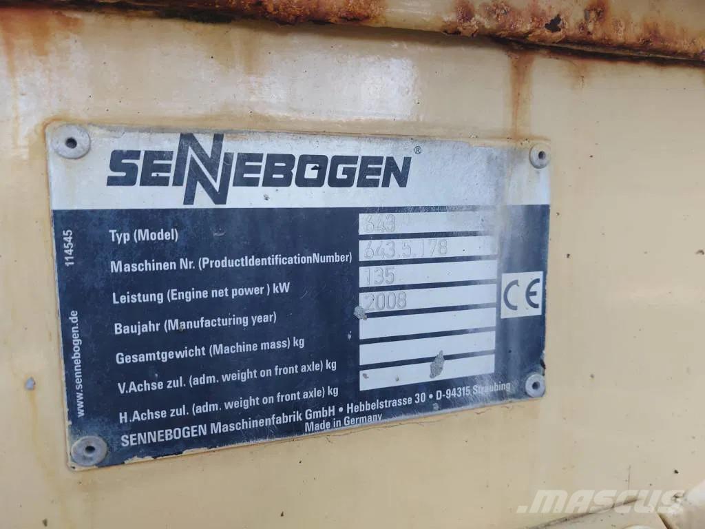 Sennebogen 643 R Γερανοί με ερπύστριες