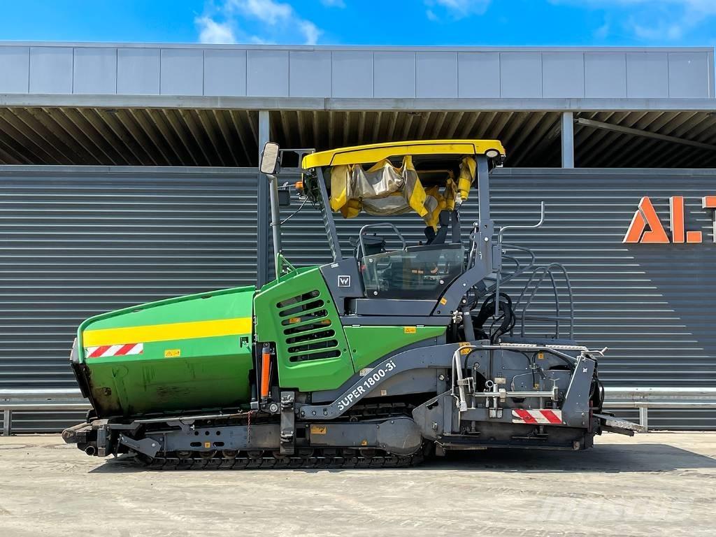 Vögele SUPER 1800-3I Επίστρωση ασφάλτου