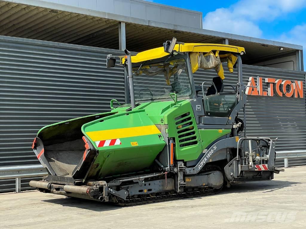 Vögele SUPER 1800-3I Επίστρωση ασφάλτου