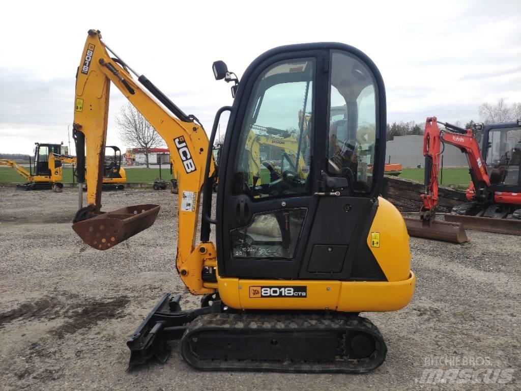 JCB 8018 CTS Εκσκαφάκι (διαβολάκι) < 7t