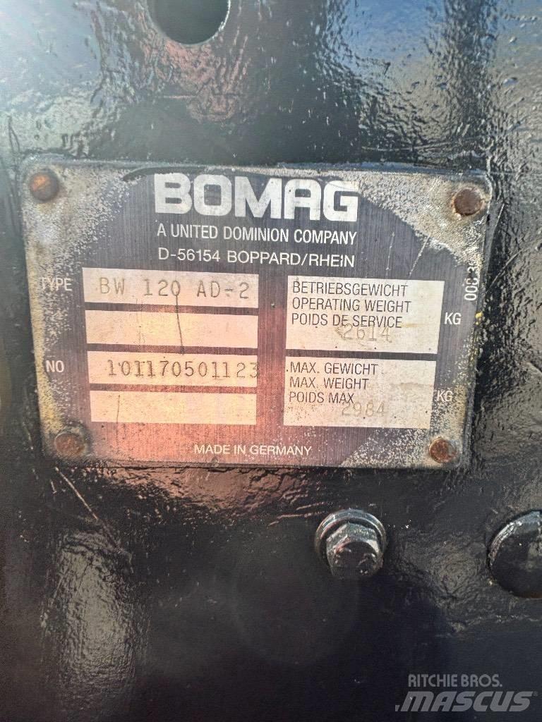 Bomag BW 120 AD-2 Οδοστρωτήρες διπλού κυλίνδρου