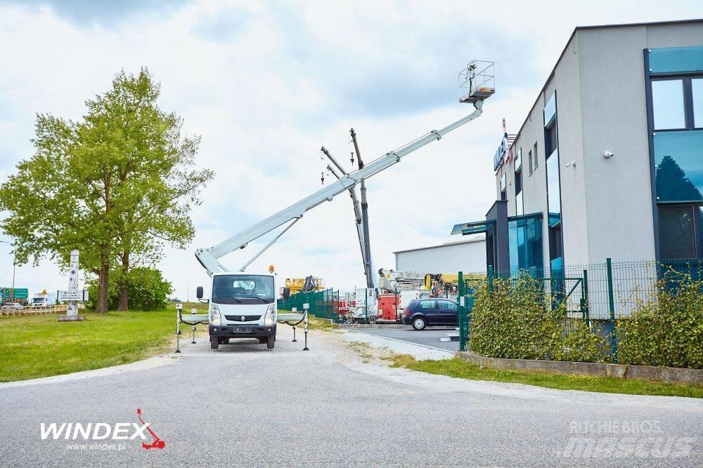 CMC PLA 250 Εναέριες πλατφόρμες τοποθετημένες σε φορτηγό