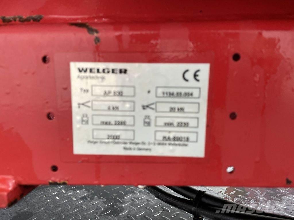 Welger AP 830 Πρέσες τετράγωνων δεμάτων