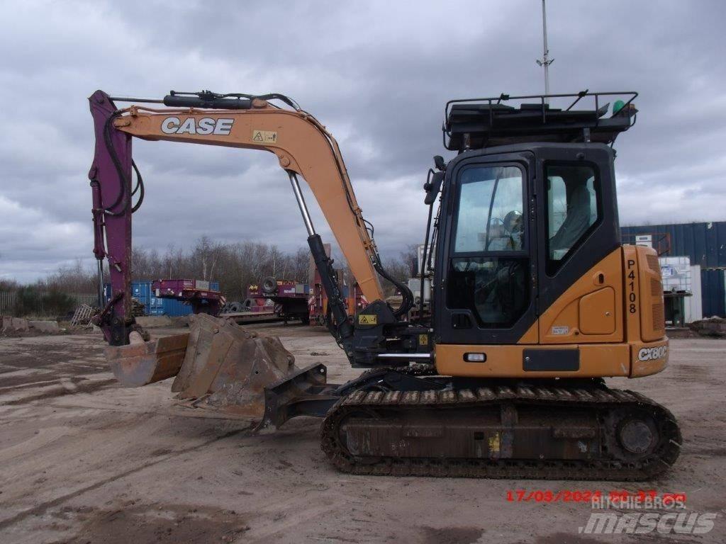 CASE CX 80 C Μίνι εκσκαφείς 7t - 12t