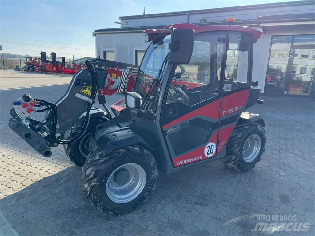 Weidemann T4512e Συστήματα τηλεχειρισμού για τη γεωργία