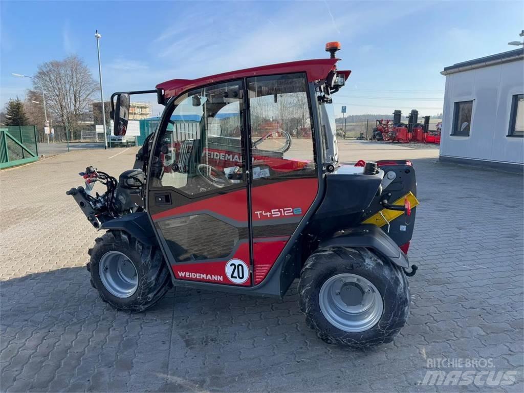 Weidemann T4512e Συστήματα τηλεχειρισμού για τη γεωργία