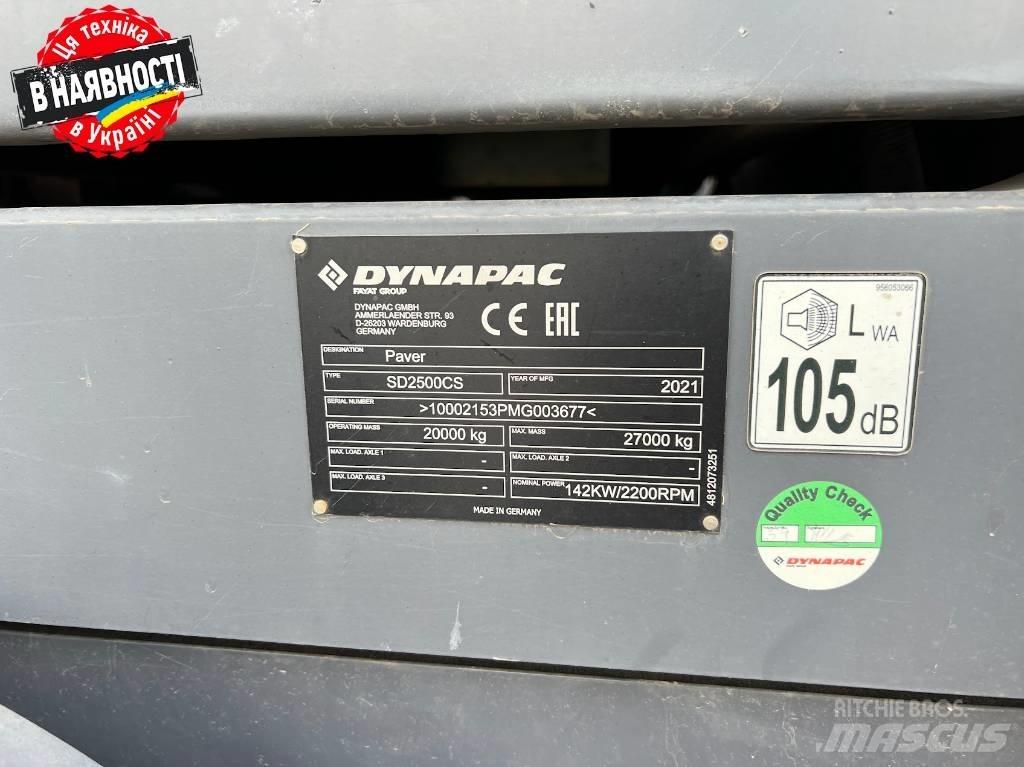 Dynapac SD2500CS Επίστρωση ασφάλτου
