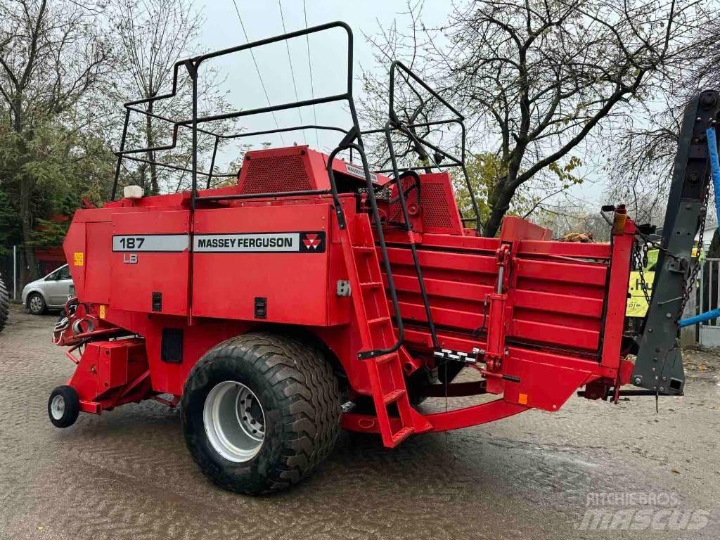 Massey Ferguson 187 Πρέσες τετράγωνων δεμάτων