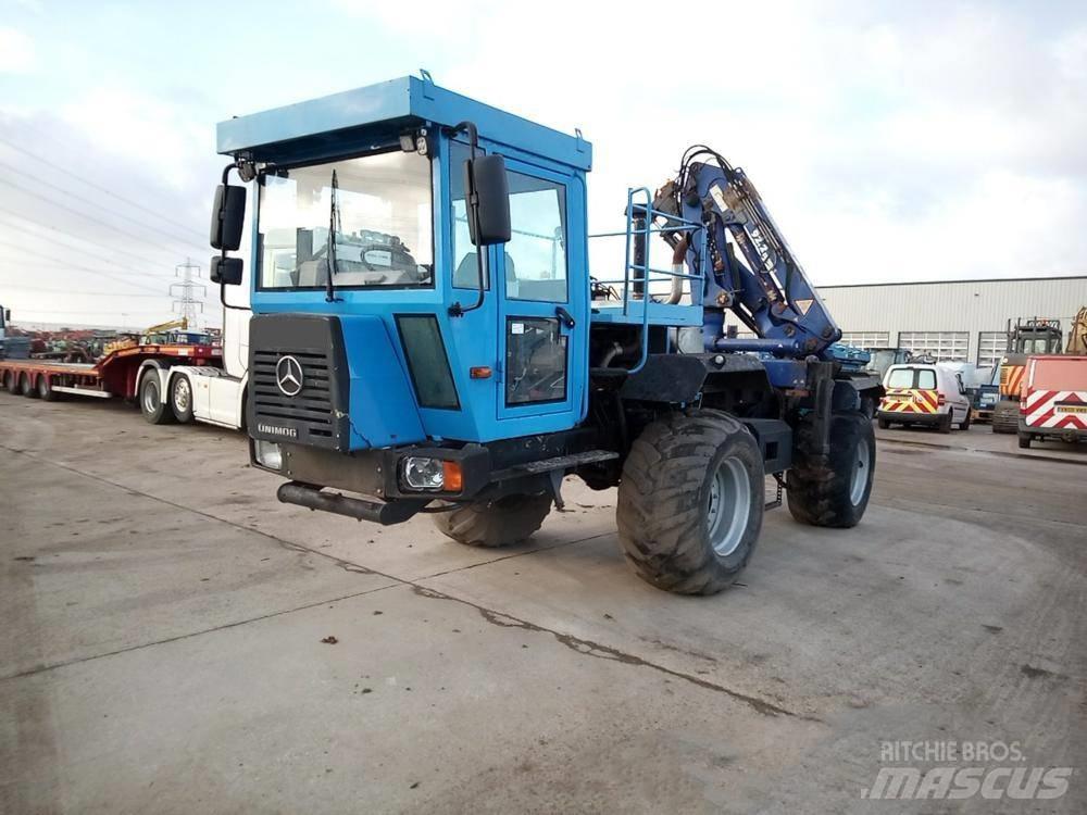 Mercedes-Benz Unimog Φορτηγά με Γερανό