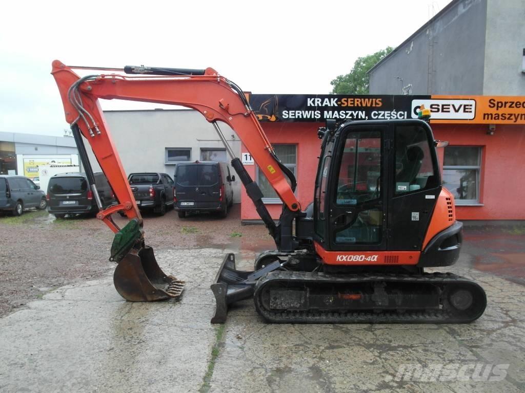 Kubota KX 080-4 Μίνι εκσκαφείς 7t - 12t