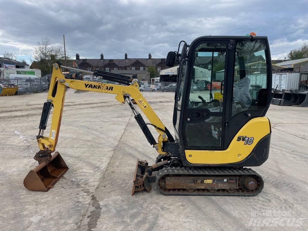 Yanmar SV 18 Εκσκαφάκι (διαβολάκι) < 7t