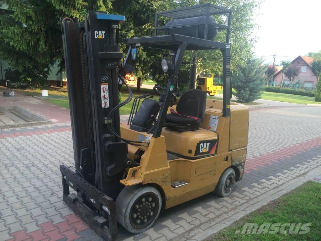 CAT GC45KY V-2835 Περονοφόρα ανυψωτικά κλαρκ με φυσικό αέριο LPG
