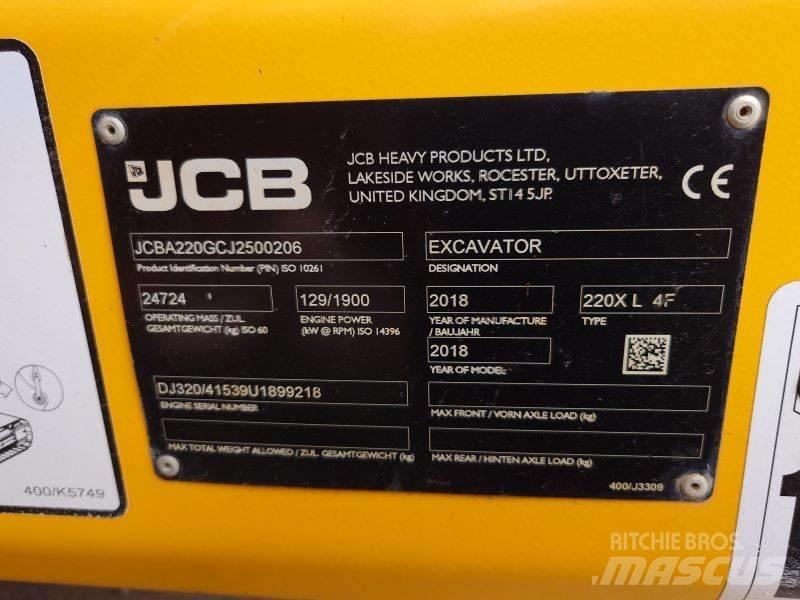 JCB 220 XL 4F Εκσκαφείς με ερπύστριες