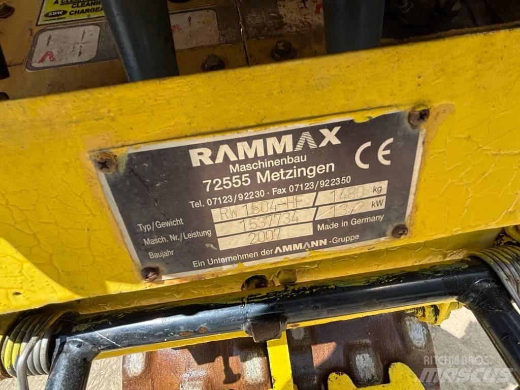 Ammann Rammax Κύλινδροι συμπίεσης εδάφους