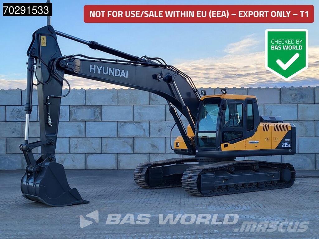 Hyundai R215 L Εκσκαφείς με ερπύστριες