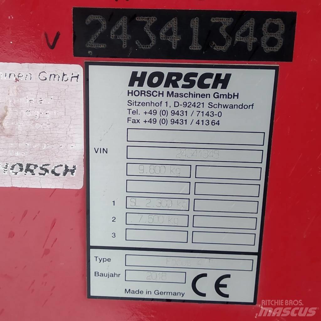 Horsch Focus 4 TD Σπορείς