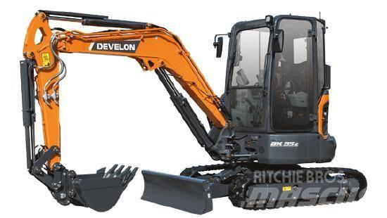 Doosan DX35Z-7 Εκσκαφάκι (διαβολάκι) < 7t