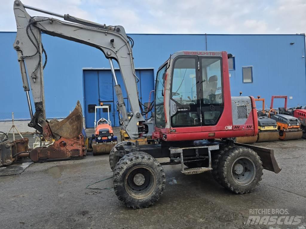 Takeuchi TB070W Εκσκαφείς με τροχούς - λάστιχα