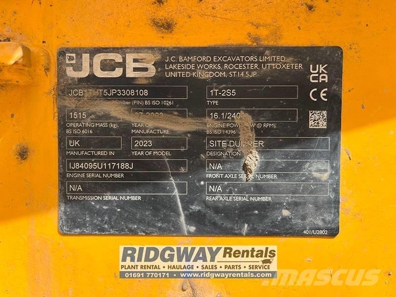 JCB 1T-2S5 Dumpers εργοταξίου
