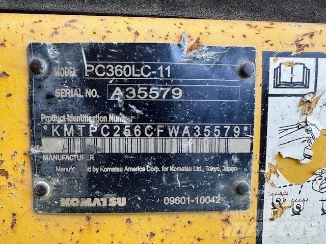Komatsu PC360LC-11 Εκσκαφείς με ερπύστριες