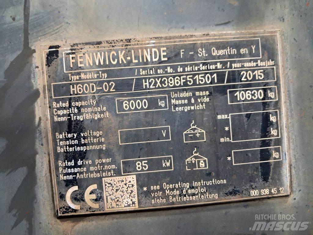 Linde H60D-02 Πετρελαιοκίνητα Κλαρκ