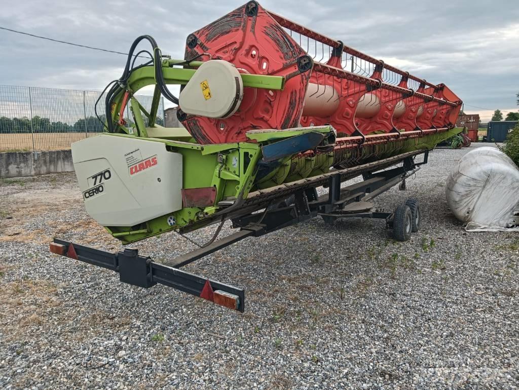 CLAAS CERIO 770 Κεφαλές θεριζοαλωνιστικών μηχανών