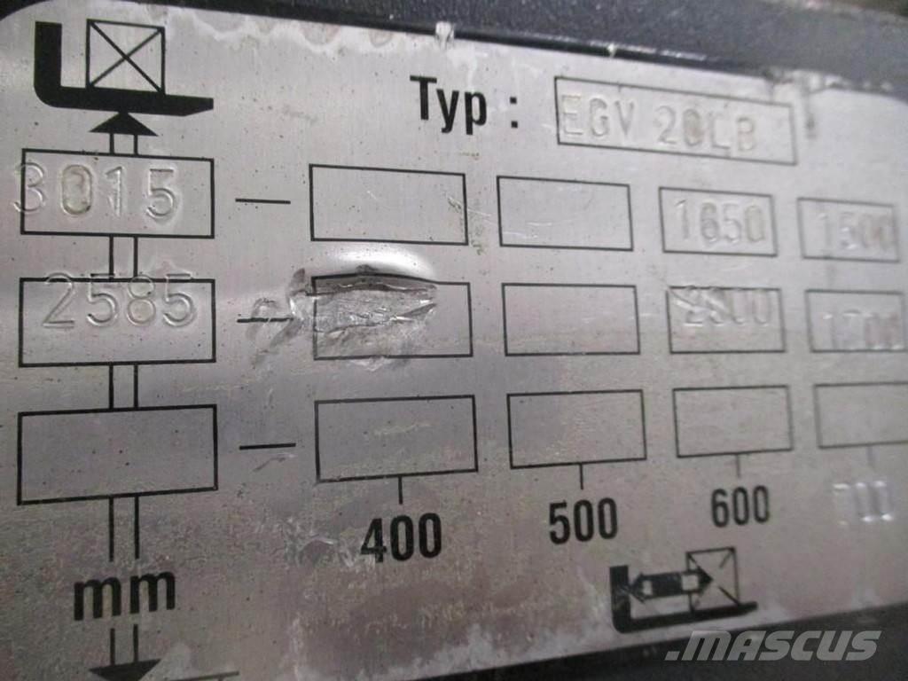 Still EGV S20 Παλετοφόρα πεζού χειριστή με ιστό