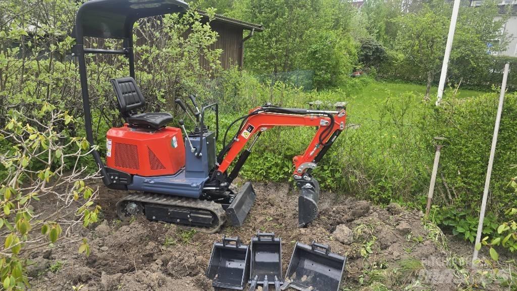 Minigrävmaskin 800kg Εκσκαφάκι (διαβολάκι) < 7t