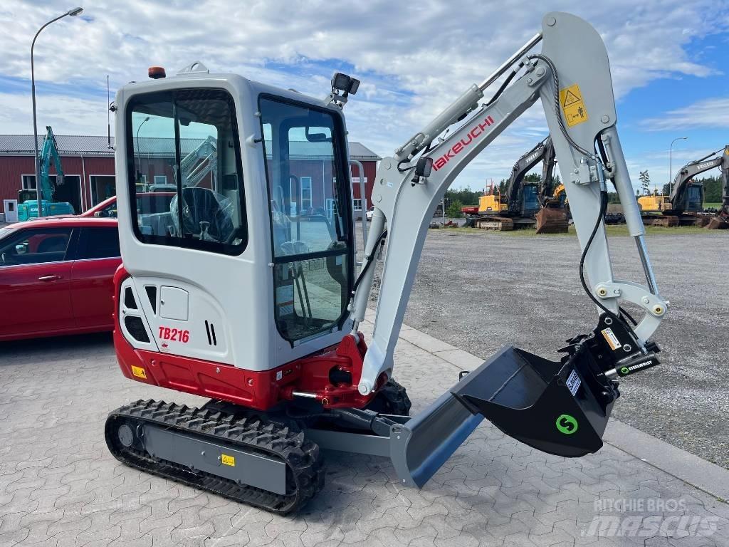 Takeuchi TB216 Εκσκαφάκι (διαβολάκι) < 7t
